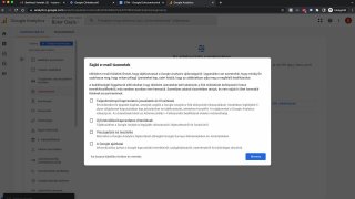 Google Analytics - fiók létrehozása