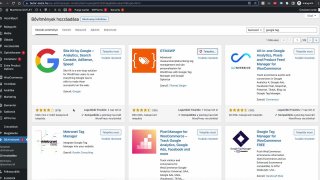 Google Tag Manager -  összekapcsolás weboldallal (WP bővítménnyel)