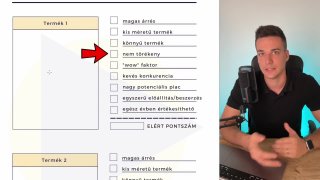 Segítség a milliós termék csekklistához + gyakorlat