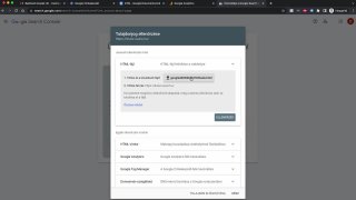 Google Search Console fiók létrehozása
