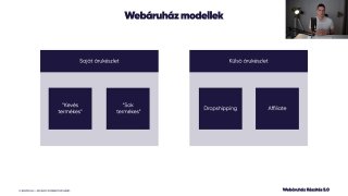 3.2 Webáruház modellek