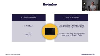 3.9 Ajánlat, eredmény, üzenet és +1