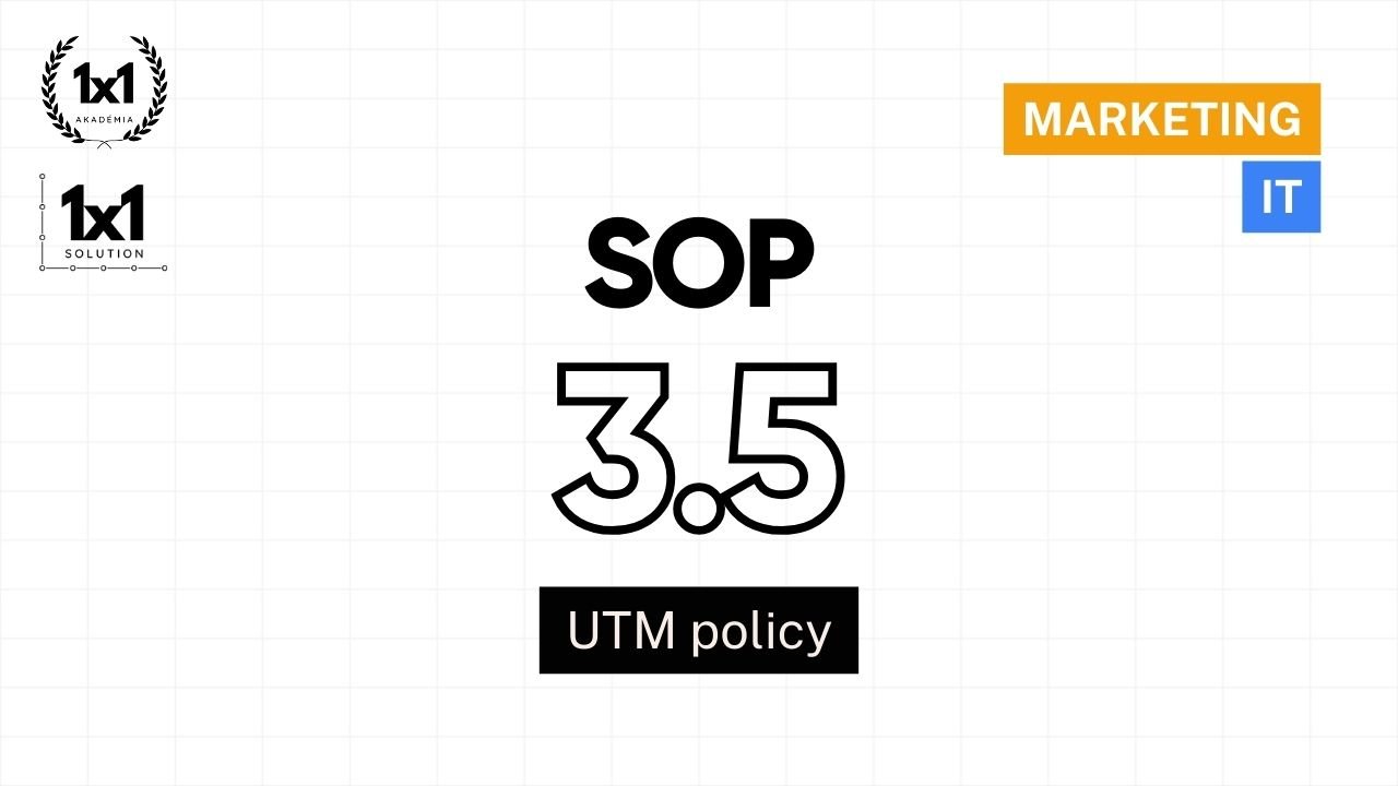 SOP 3.5 - UTM policy