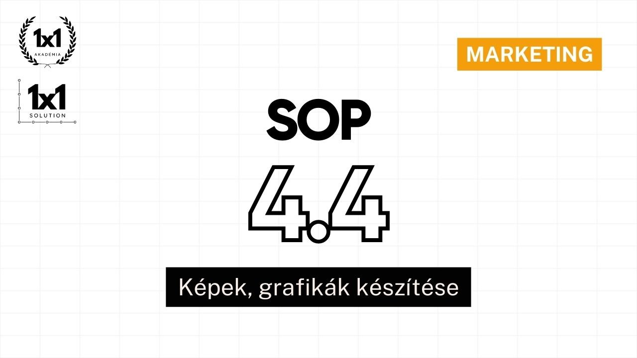 SOP 4.4 - Képek, grafikák készítése