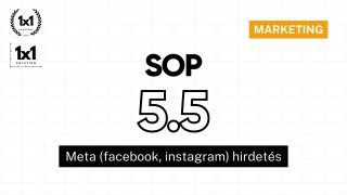 SOP 5.5 - Meta (facebook, instagram) hirdetés