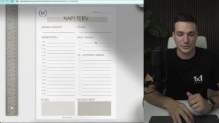 Napi terv